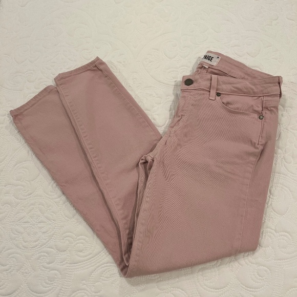 PAIGE Denim - PAIGE Women's Verdugo Ankle Skinny Jeans Color Spanish Rose--Size 29